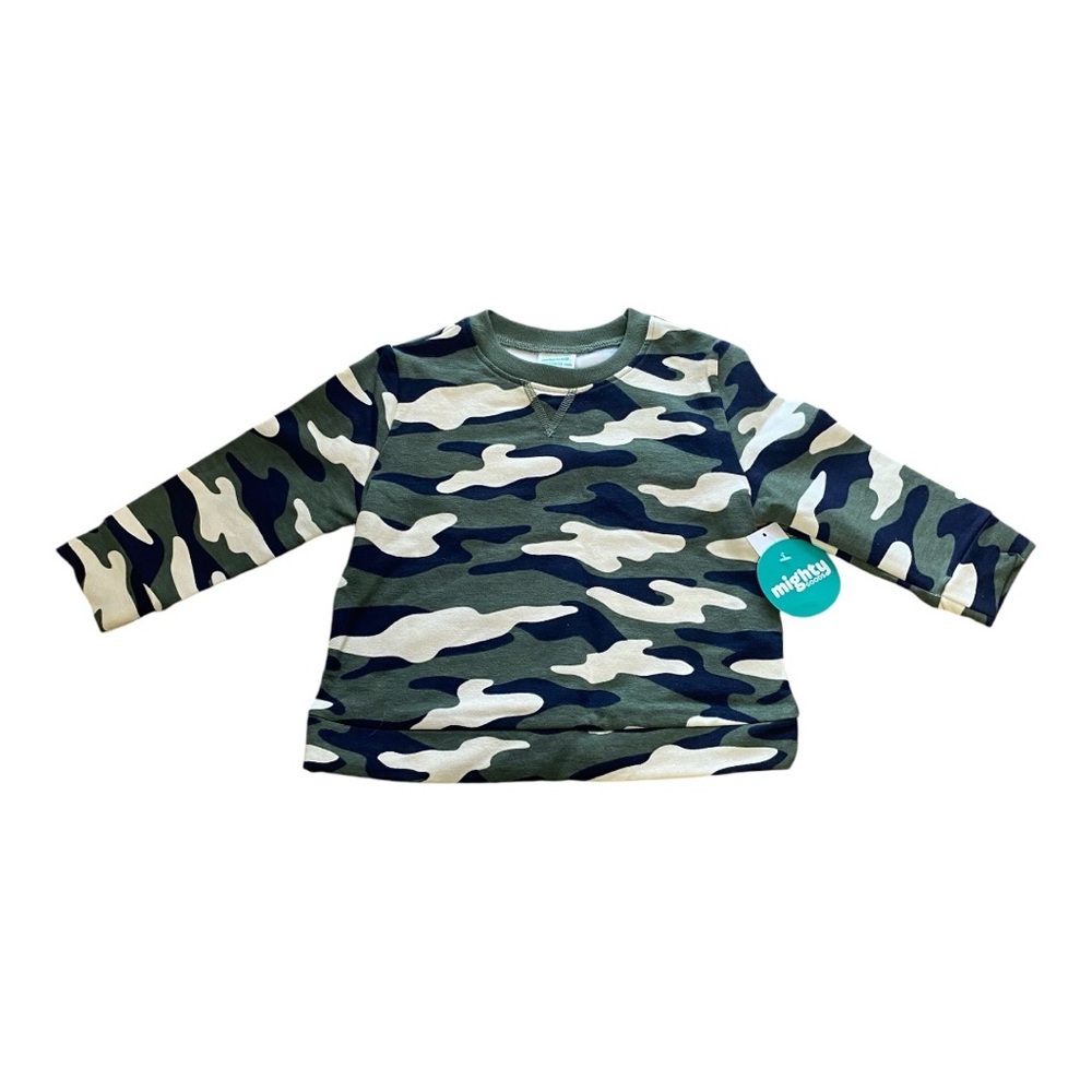 *NWT* Mighty Goods Toddler Camo Sweatshirt Size 24 Months